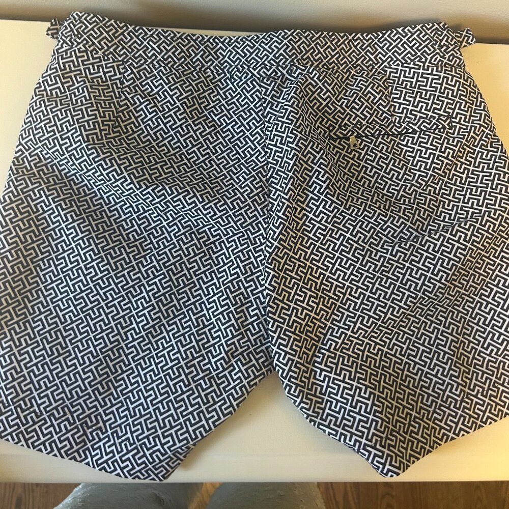 Orlebar Brown Bulldog Straight-Leg Mid-Length Printed Swim Shorts 32 - Picture 3 of 5